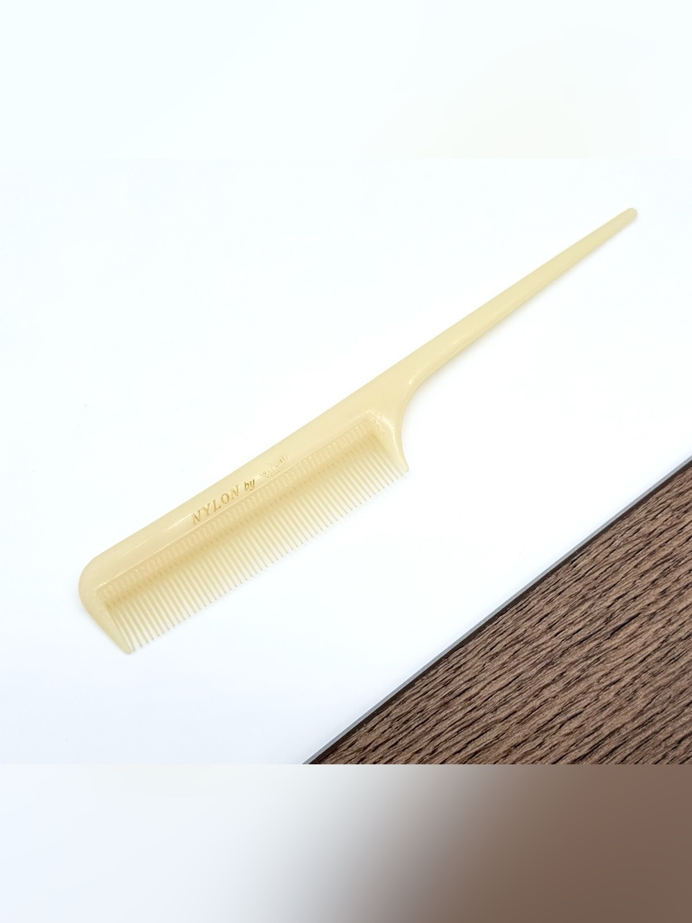 VTG Nylon by DuPont Rattail Comb, Collectible